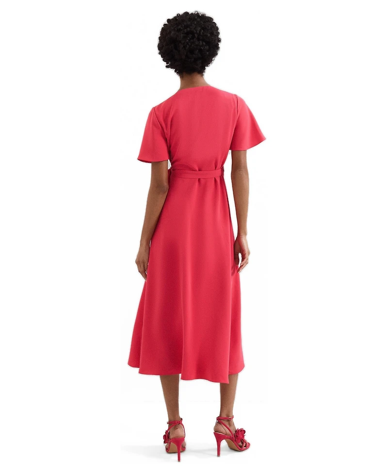 Phase Eight Women's Julissa Short Sleeve Wrap Midi Dress