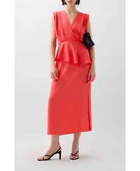 Scalpers Women's Crinkle Skirt