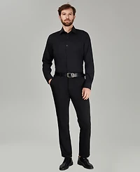 Alfani Men's Regular Fit Solid Dress Shirt, Macy's Exclusive