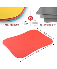 Thick & Durable Flexible Cutting Mats (Set of 3)
