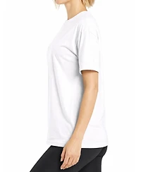 Blue Ice Women's Loose Fitting Short Sleeve Crew Neck Tee (Up To 5XL)