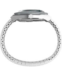 Timex Women's Quartz Analog Silver-Tone Stainless Steel Watch 36mm