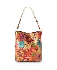 Brahmin Celina Small Leather Bucket Bag