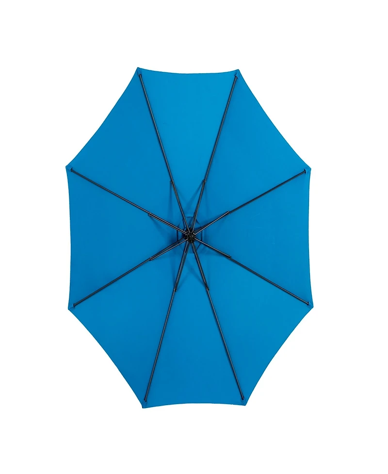 Clihome 10ft Offset Hanging Market Patio Umbrella