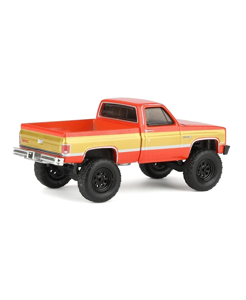 Greenlight 1/64 Lifted 1987 Gmc K2500 High Sierra Volcanic Exclusive