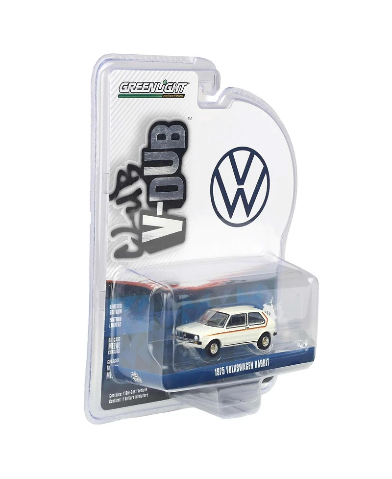 Greenlight 1/64 1975 Volkswagen Rabbit, Pastel , Club Vee-Dub Series