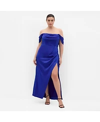 City Chic Women's Plus Forbidden Love Maxi Dress