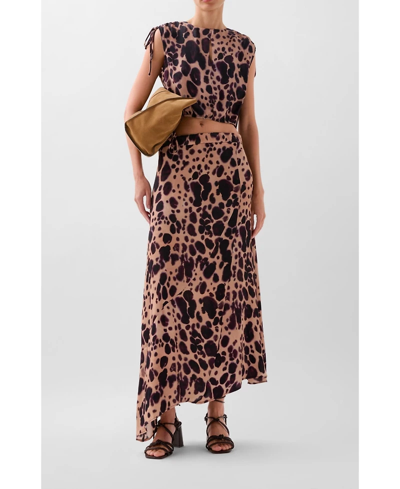 Scalpers Women's Paleleo Print Skirt