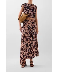 Scalpers Women's Paleleo Print Skirt