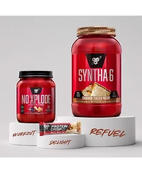 Bsn Syntha-6 Premium Protein Powder, Whey Protein, Micellar Casein, Milk Protein Isolate Blend, 5g Fat, Cinnamon Toaster Pastry, 28 Servings