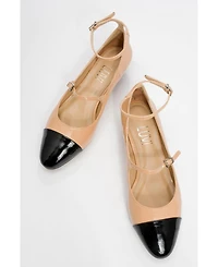 Prologue Shoes women's Uster Low Heel Mary Jane Pump