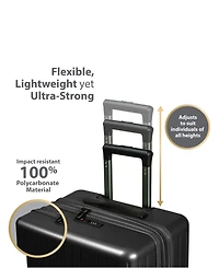 Champs 3-Piece Fresh Ii Hardside Luggage Set