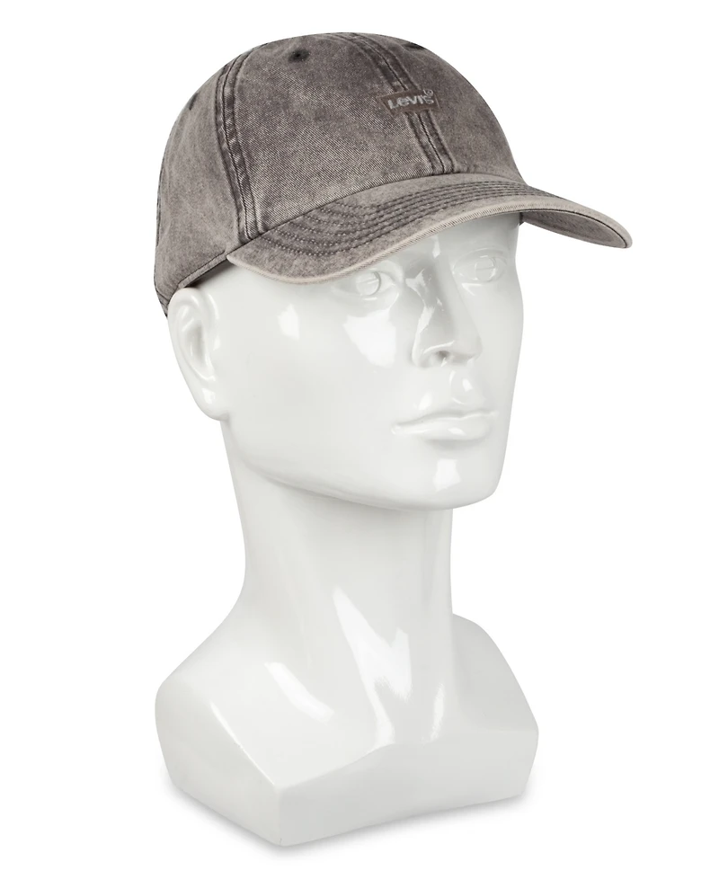 Levi's Men's Snow Washed Batwing Logo Baseball Hat