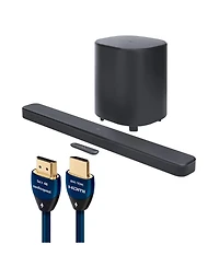 Jbl Bar 500 MK2 5.1 Channel Soundbar System with AudioQuest Sky 3m Hdmi Cable