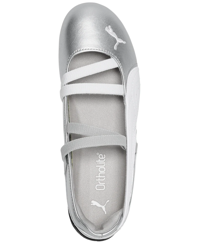 Puma Big Girls Speedcat Ballet Metallic Mary Jane Casual Shoes from Finish Line