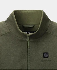 ororo Men's 4-Zone Heated Fleece Jacket