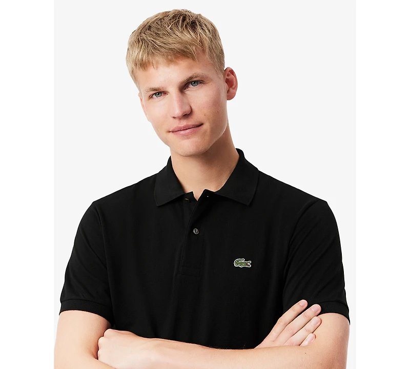 Lacoste Men's L.12.12 Classic-Fit Short-Sleeve Pique Polo Shirt