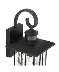 John Timberland Deaver 15 1/2" High Farmhouse Rustic Outdoor Wall Light Fixture Mount Porch House Motion Sensor