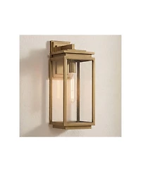 Possini Euro Design Possini Euro Atkins 18" High Die Cast Brass Outdoor Light