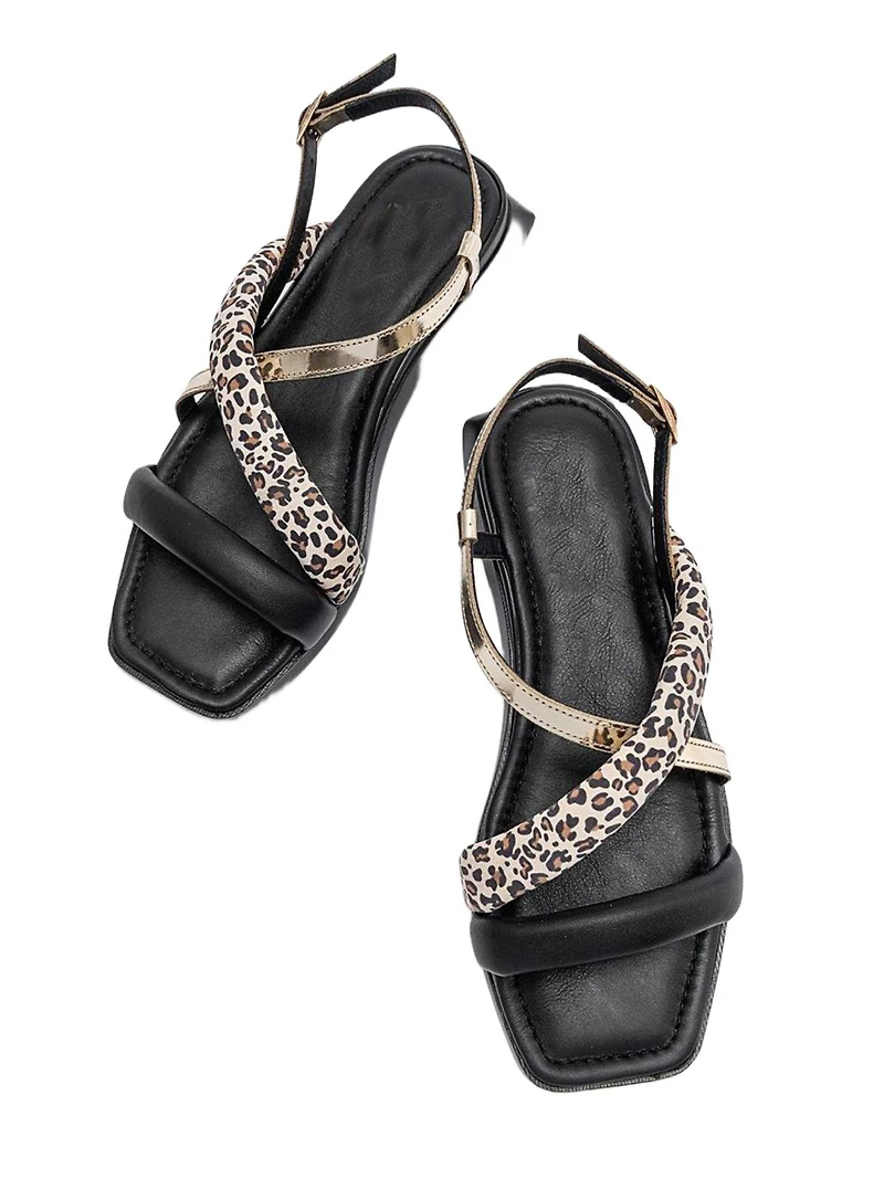 Forever & Always Shoes Women's Shoes Leamil Leather Sandal