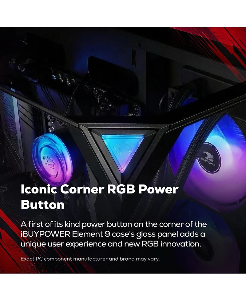 iBUYPOWER Element EBI7N5705 Liquid Cooled Gaming Desktop Computer, Intel Core Ultra 7 270K Plus 3.7GHz, 32GB Ram, 1TB Ssd, Nvidia GeForce Rtx 5070