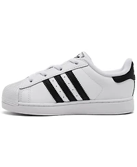 Adidas Originals Toddler Kids Superstar Ii Elastic Lace Casual Sneakers from Finish Line