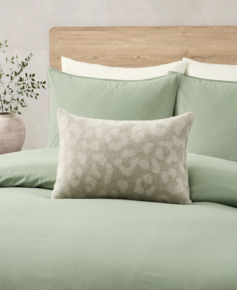 Dkny Pure Faux Cashmere Decorative Pillow, 14" x 30"