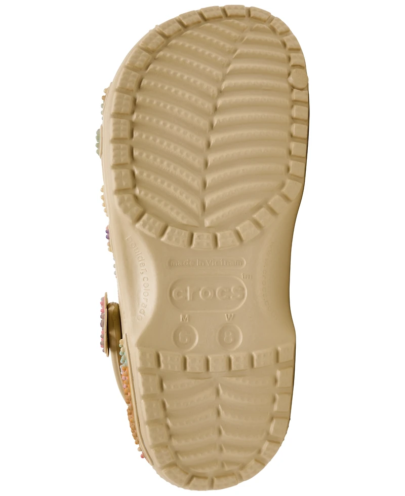 Crocs Women's Classic Summer Beaded Clogs from Finish Line