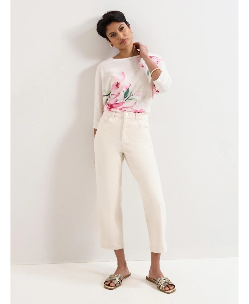 Phase Eight Women's Lorelei Boatneck Floral Jumper