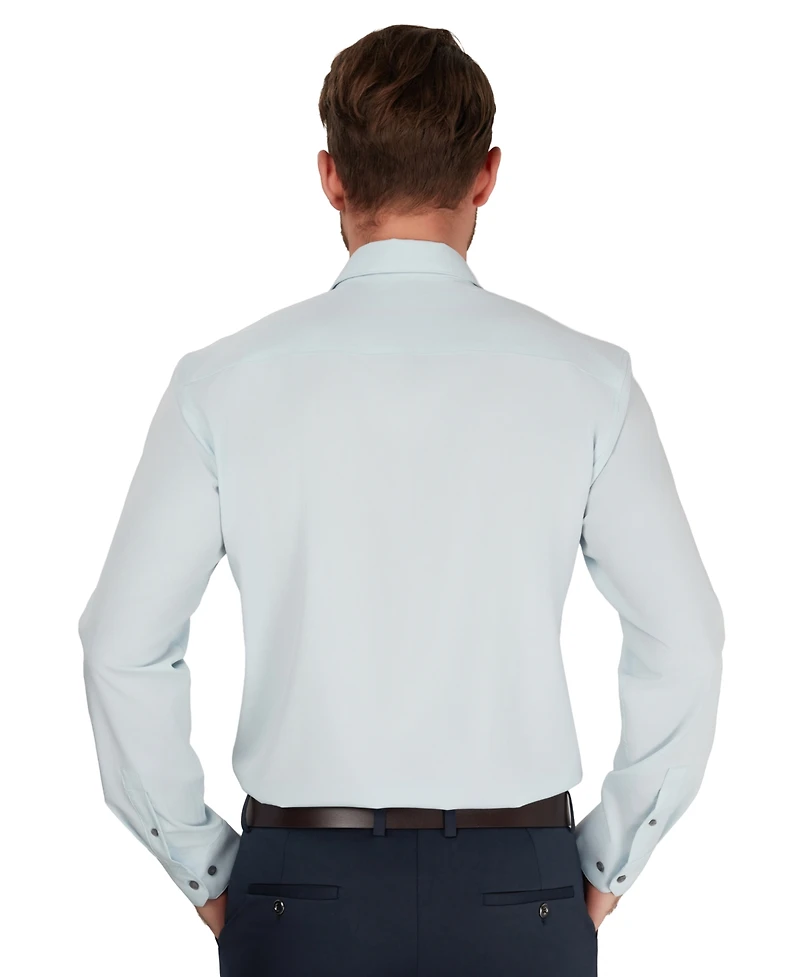 Alfani Men's Slim-Fit Performance Solid Dress Shirt, Macy's Exclusive