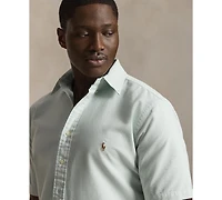 Polo Ralph Lauren Men's Big & Tall Short-Sleeve Oxford Shirt