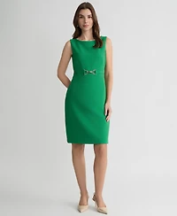 Kasper Women's Belted Sheath Dress