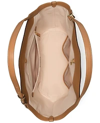 kate spade new york Deco Tulip Large Suede Tote Bag