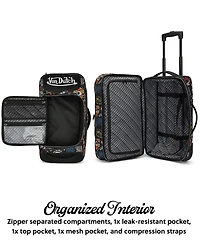 Von Dutch Jax 20" Carry-On Rolling Duffel