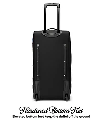 Von Dutch Signature Patch 20" Carry-On Rolling Duffel