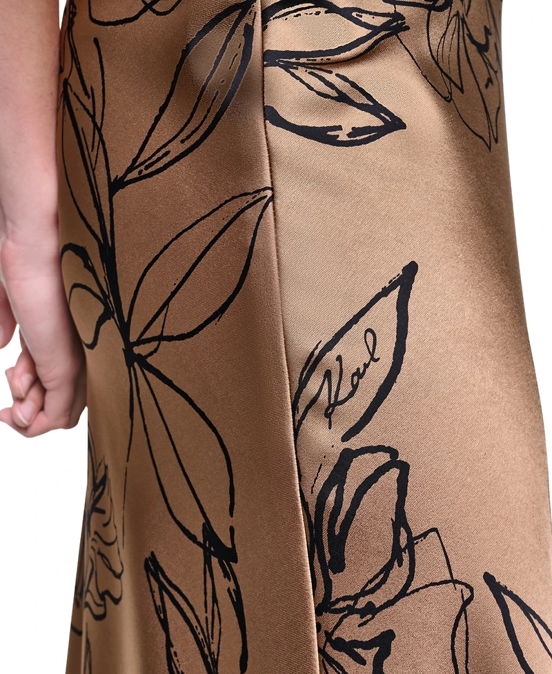 Karl Lagerfeld Paris Women's Maxi Skirt