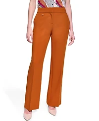 Karl Lagerfeld Paris Women's Full Length Mid-Rise Pants