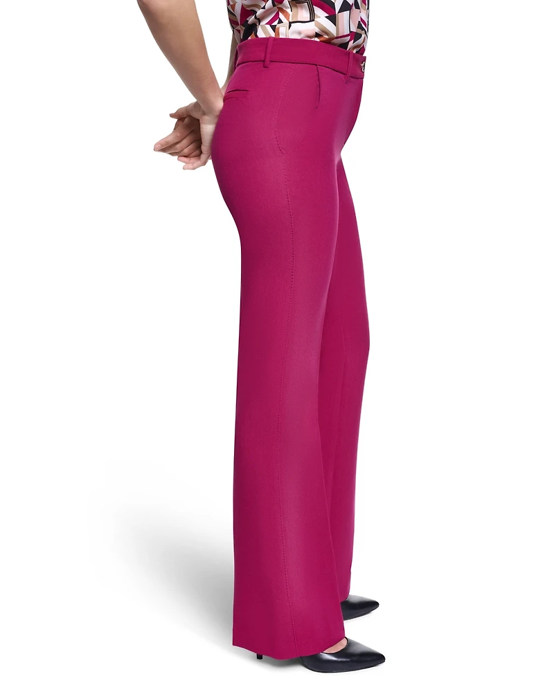 Karl Lagerfeld Paris Women's Mid-Rise Pants