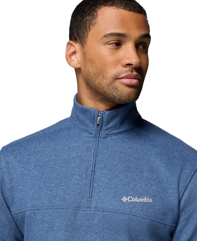 Columbia Men's Hart Mountain Ii Quarter-Zip Fleece Sweatshirt