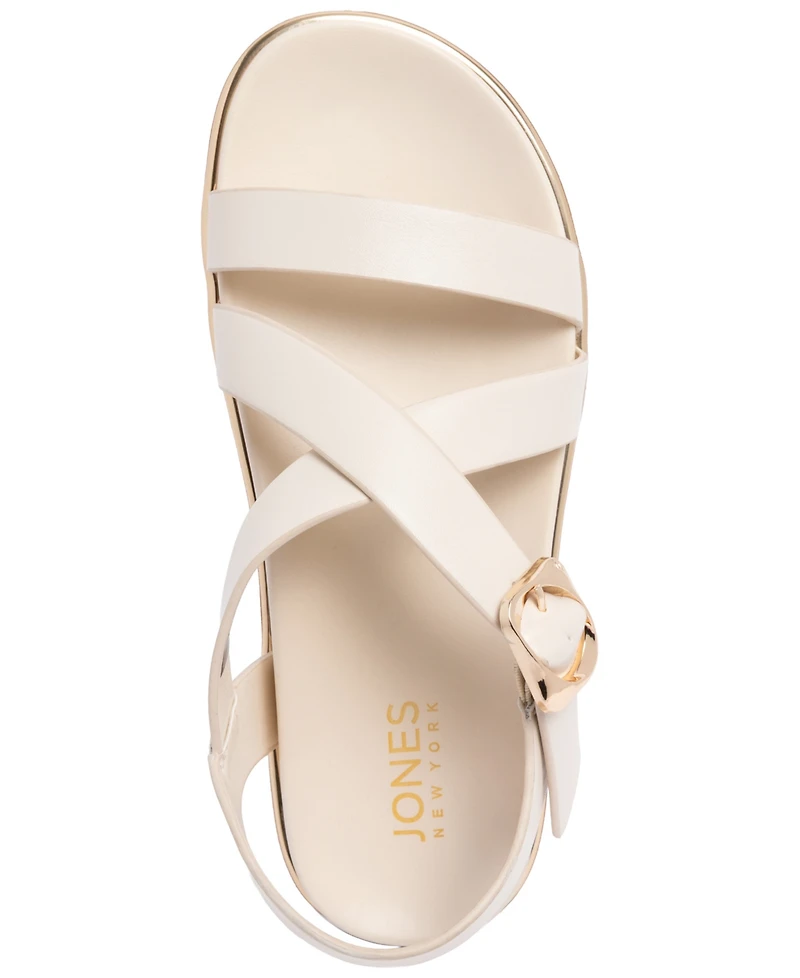 Jones New York Women's Neera Open Toe Footbed Sandals