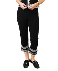 Central Park West Women's Winona Crochet Edge Pants