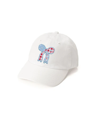 Sweet Wink Girls Patchwork Bow Patch Patch Baseball Hat