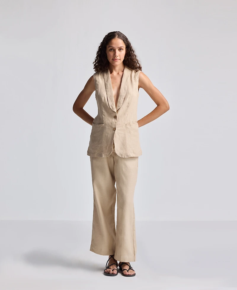 Reistor Women's Wide Leg Pants Hemp