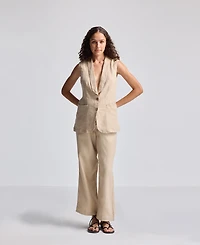 Reistor Women's Wide Leg Pants Hemp