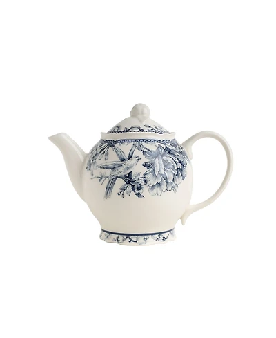 222 Fifth Adelaide Blue Teapot, 22 oz.