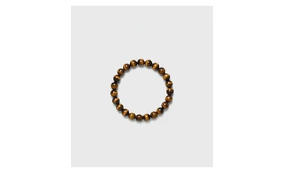 Kendi Amani Jasiri Tiger Eye Beaded Bracelet