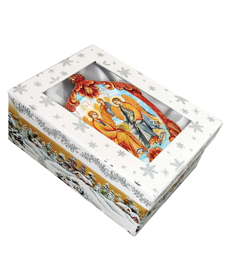 G.DeBrekht Hand Painted Trinity Scenic Ornament