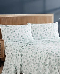 Caribbean Joe Coastal Pattern 4-Pc. Sheet Set, Queen