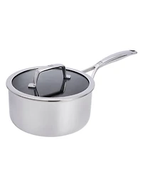 Zwilling Peak Stainless Steel 10-Pc. Dual Performance Ceramic Cookware Set