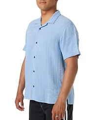 O'Neill Men's Pipe Rodeo Regular-Fit Camp Collar Shirt